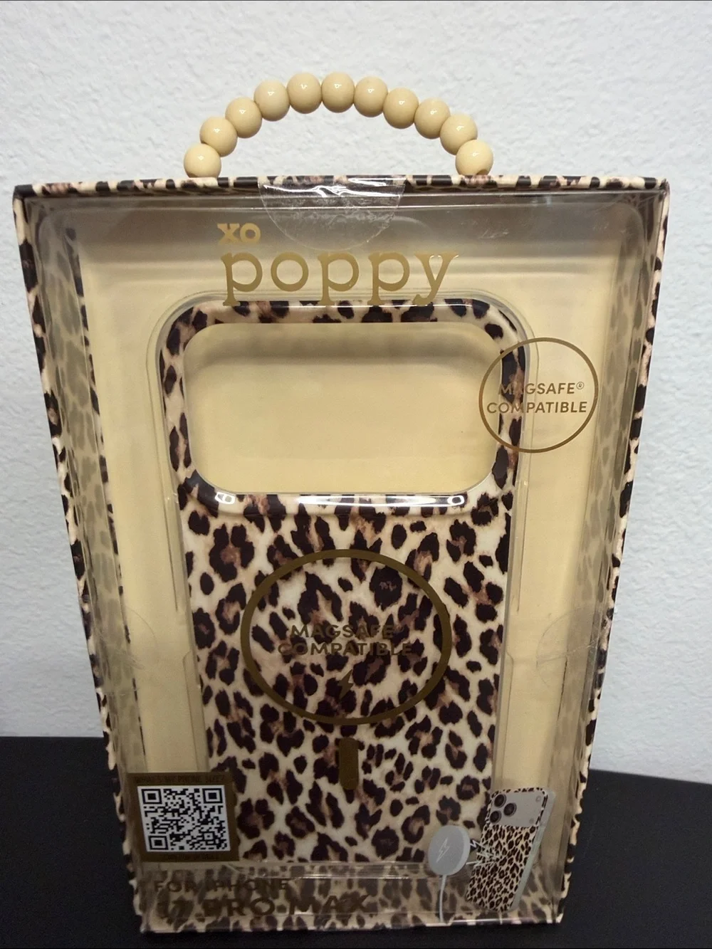 XO Poppy | Leopard Print iPhone 17 Pro Max MagSafe Case + USB-C Cable 🐆